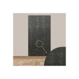 TİNK 3D Kendinden Yapışkanlı Akustik Keçe Panel Duvar Kağıdı Desenli 52x98 cm 2 Adet (1 m²) Koyu gri