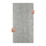 Tink 3D Kendinden Yapışkanlı Duvar Kağıdı Yeni Nesil Akustik Keçe Panel Desenli 52x98 cm (Açık Gri, 10 Adet 5 m²)
