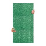 Tink 3D Kendinden Yapışkanlı Duvar Kağıdı Yeni Nesil Akustik Keçe Panel Desenli 52x98 cm (Yeşil, 2 Adet 1 m²)