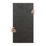 Tink 3D Kendinden Yapışkanlı Duvar Kağıdı Yeni Nesil Akustik Keçe Panel Leopar Desen 52x98 cm (Koyu Gri, 2 Adet 1 m²)