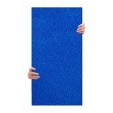 Tink 3D Kendinden Yapışkanlı Duvar Kağıdı Yeni Nesil Akustik Keçe Panel Leopar Desen 52x98 cm (Mavi, 10 Adet 5 m²)