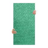 Tink 3D Kendinden Yapışkanlı Duvar Kağıdı Yeni Nesil Akustik Keçe Panel Leopar Desen 52x98 cm (Yeşil, 2 Adet 1 m²)