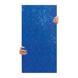 Tink 3D Kendinden Yapışkanlı Duvar Kağıdı Yeni Nesil Akustik Keçe Panel Modern Desen 52x98 cm (Mavi, 10 Adet 5 m²)