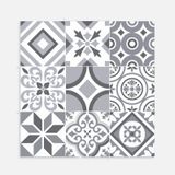 Tink Geometrik 019 Karma Desenli Pvc Karo 30X30 Cm