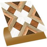 Tink Kendinden Yapışkanlı Ahşap 006 Desenli Pvc Karo 30X30 cm (33 Adet) 3 M2