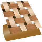 Tink Kendinden Yapışkanlı Ahşap 007 Desenli Pvc Karo 30X30 cm (11 Adet) 1m2
