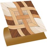 Tink Kendinden Yapışkanlı Ahşap 010 Desenli Pvc Karo 30X30 cm (4 Adet) 0,36 M2