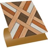 Tink Kendinden Yapışkanlı Ahşap 014 Desenli Pvc Karo 30X30 cm (56 Adet) 5m2