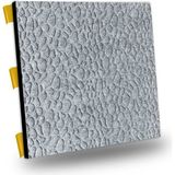 Tink Kendinden Yapışkanlı Akustik Ses ve Isı Yalıtım Paneli Keçe Dekota Leopar Desenli Açık Gri 49X49 cm 21 Adet (5 M²)