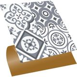 Tink Kendinden Yapışkanlı Banyo Kaplama Geometrik 010 Karma Desenli Pvc Karo 30X30 cm (11 Adet) 1m2