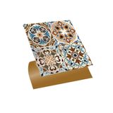 Tink Kendinden Yapışkanlı Banyo Mutfak Kaplama Fas 010 Karma Desenli Pvc Karo 30X30 cm (11 Adet) 1m2