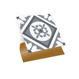 Tink Kendinden Yapışkanlı Banyo Mutfak Kaplama Geometrik 02 Desenli Pvc Karo 30X30 cm (11 Adet) 1 M2
