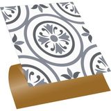 Tink Kendinden Yapışkanlı Banyo Mutfak Kaplama Geometrik 03 Desenli Pvc Karo 30X30 cm (11 Adet) 1 M2