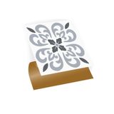 TİNK Kendinden Yapışkanlı Banyo Mutfak Kaplama Geometrik 07 Desenli Pvc Karo 30x30 Cm (4 ADET) 0,36 M2