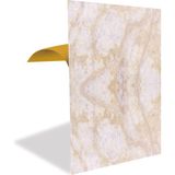 Tink Kendinden Yapışkanlı Bej Mermer Desenli PVC Panel 41x62 cm 12 Adet / 3 m²