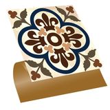 Tink Kendinden Yapışkanlı Fas 05 Desenli PVC Karo, Yapışkanlı Fayans Kaplama, Fayans Çıkartması, Zemin Duvar Karosu 30x30 cm (4 Adet / 0,36 m²)