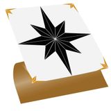 Tink Kendinden Yapışkanlı Fayans Çıkartması, Duvar Zemin Kaplama, Fayans Kaplama Altın Yıldız Desenli PVC Karo 30x30 cm (4 Adet / 0,36 m²)