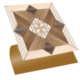 Tink Kendinden Yapışkanlı Fayans Çıkartması, Zemin Duvar Kaplama, Yapışkanlı Fayans Kaplama PVC Karo Ahşap 003 Desenli 30x30 cm (11 Adet / 1 m²)