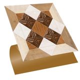 Tink Kendinden Yapışkanlı Fayans Çıkartması, Zemin Duvar Kaplama, Yapışkanlı Fayans Kaplama PVC Karo Ahşap 009 Desenli 30x30 cm (11 Adet / 1 m²)
