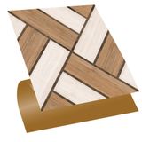 Tink Kendinden Yapışkanlı Fayans Çıkartması, Zemin Duvar Kaplama, Yapışkanlı Fayans Kaplama PVC Karo Ahşap 013 Desenli 30x30 cm (11 Adet / 1 m²)
