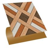 Tink Kendinden Yapışkanlı Fayans Çıkartması, Zemin Duvar Kaplama, Yapışkanlı Fayans Kaplama PVC Karo Ahşap 014 Desenli 30x30 cm (4 Adet / 0,36 m²)