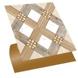 Tink Kendinden Yapışkanlı Fayans Çıkartması, Zemin Duvar Kaplama, Yapışkanlı Fayans Kaplama PVC Karo Ahşap 016 Desenli 30x30 cm (56 Adet / 5 m²)