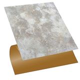 Tink Kendinden Yapışkanlı Fayans Çıkartması, Zemin Duvar Kaplama, Yapışkanlı Fayans Kaplama PVC Karo Gri Mermer Desenli 30x30 cm (56 Adet / 5 m²)