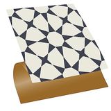 Tink Kendinden Yapışkanlı Fayans Çıkartması, Zemin Duvar Kaplama, Yapışkanlı Fayans Kaplama PVC Karo Yıldızlı Desenli 30x30 cm (11 Adet / 1 m²)