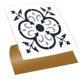 Tink Kendinden Yapışkanlı Fayans Kaplama, Fayans Çıkartması, Duvar Zemin Kaplama Solo Fas Desenli PVC Karo 30x30 cm (11 Adet / 1 m²)