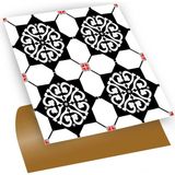 Tink Kendinden Yapışkanlı Fayans Kaplama Şam Desenli Pvc Karo 30X30 cm (56 Adet) 5 M² - 30 x 30 - Çok Renkli