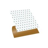 TİNK Kendinden Yapışkanlı Fayans Kaplama Yonca Desenli Pvc Karo 30x30 Cm (4 ADET) 0,36m2