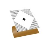 TİNK Kendinden Yapışkanlı Fayans Siyah Karo Desenli Pvc Karo 30x30 Cm (11 ADET) 1m2
