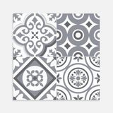 Tink Kendinden Yapışkanlı Geometrik 010 Desenli Pvc Karo 30X30 cm 4'lü 0,36 M2