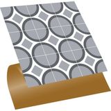 Tink Kendinden Yapışkanlı Geometrik 044 Desenli Pvc Karo 30X30 cm (56 Adet) 5m2