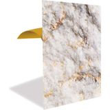 Tink Kendinden Yapışkanlı Gold Mermer Desenli Pvc Panel 41 x 62 c