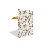 Tink Kendinden Yapışkanlı Kahverengi Petek Mermer Desenli Pvc Panel 41X62 cm - (4 Adet) 1 M²