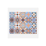 Tink KENDİNDEN YAPIŞKANLI KARMA MEKSİKA DESENLİ PVC KARO 10X10 CM 20'Lİ PAKET