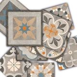 Tink Kendinden Yapışkanlı Kayısı Desenli Pvc Karo 10 x 10 cm 20'li Paket
