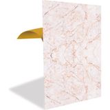 Tink Kendinden Yapışkanlı Kehribar Mermer Desenli Pvc Panel 41X62 cm 12 Adet - 41 x 62 cm