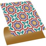 Tink Kendinden Yapışkanlı Kontrast Yıldız Desenli Pvc Karo 30X30 cm (56 Adet) 5m2
