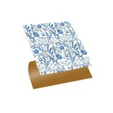 Tink Kendinden Yapışkanlı Mavi Sarmaşık Desenli PVC Karo 30x30 cm 4 Adet / 0,36 m²