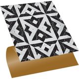 Tink Kendinden Yapışkanlı Mermer 008 Desenli Pvc Karo 30X30 cm (4 Adet) 0,36 M2