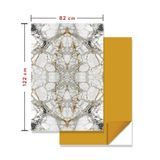 Tink Kendinden Yapışkanlı Mermer Desenli Panel Taş Mermer Desen 82x122 Cm (1m2 (1 Adet))