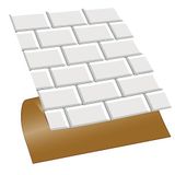 Tink Kendinden Yapışkanlı Metro Karo Desenli PVC Karo, Yapışkanlı Fayans Kaplama, Fayans Çıkartması, Zemin Duvar Karosu 30x30 cm (56 Adet / 5 m²)