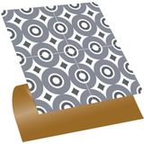 Tink Kendinden Yapışkanlı Mutfak Banyo Kaplama Geometrik 033 Desenli Pvc Karo 30X30 cm (11 Adet) 1m2
