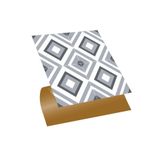 Tink Kendinden Yapışkanlı Mutfak Kaplama Geometrik 031 Desenli Pvc Karo 30X30 cm (11 Adet) 1m2