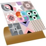 Tink Kendinden Yapışkanlı Naif Desenli Pvc Karo 30 x 30 cm (33 Adet) 3m2