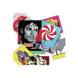 Tink KENDİNDEN YAPIŞKANLI POPART 2 DESENLİ PVC KARO 20x20 CM 6'LI PAKET