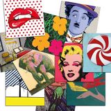 Tink Kendinden Yapışkanlı Popart 3 Desenli Pvc Karo, Yapışkanlı Fayans Kaplama, Fayans Çıkartması, Zemin Duvar Karosu (15x15 cm (10 Adet/0,225 m2))