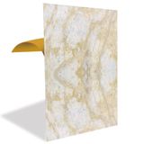 Tink Kendinden Yapışkanlı Pvc Panel, Yapışkanlı Yer Zemin Kaplama, Duvar Kaplama, Fayans Çıkartması Bej Mermer Desenli 41x62 Cm (4 Adet / 1 m²)
